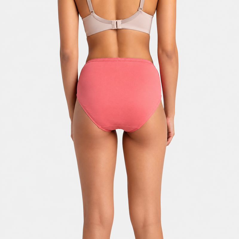 BODYMIST Cotton Printed Hipster Panties for Women — High Coverage, Mid-Rise, Full Coverage
