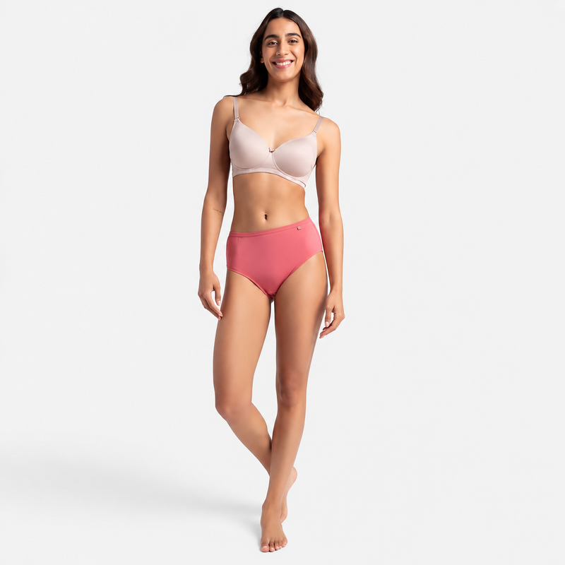 BODYMIST Cotton Printed Hipster Panties for Women — High Coverage, Mid-Rise, Full Coverage